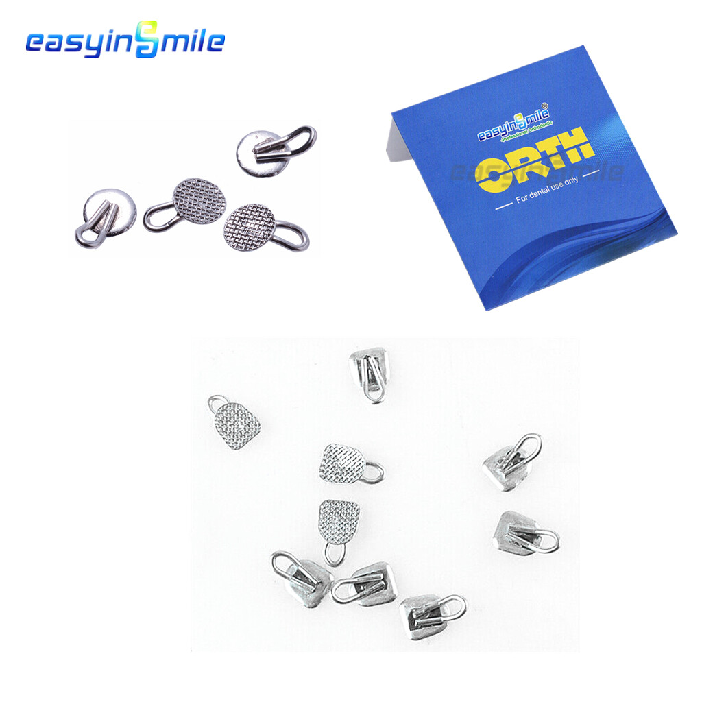 10Pc Dental Orthodontic Traction Hook bondable 3mm Round/Rectangular Caplin hook