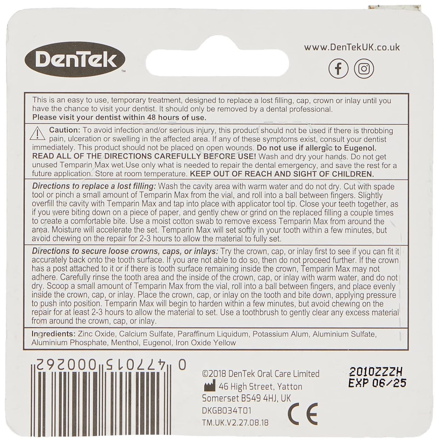 Revolutionary Temporary Tooth Filling by Temparin – Dentist-Approved Wand