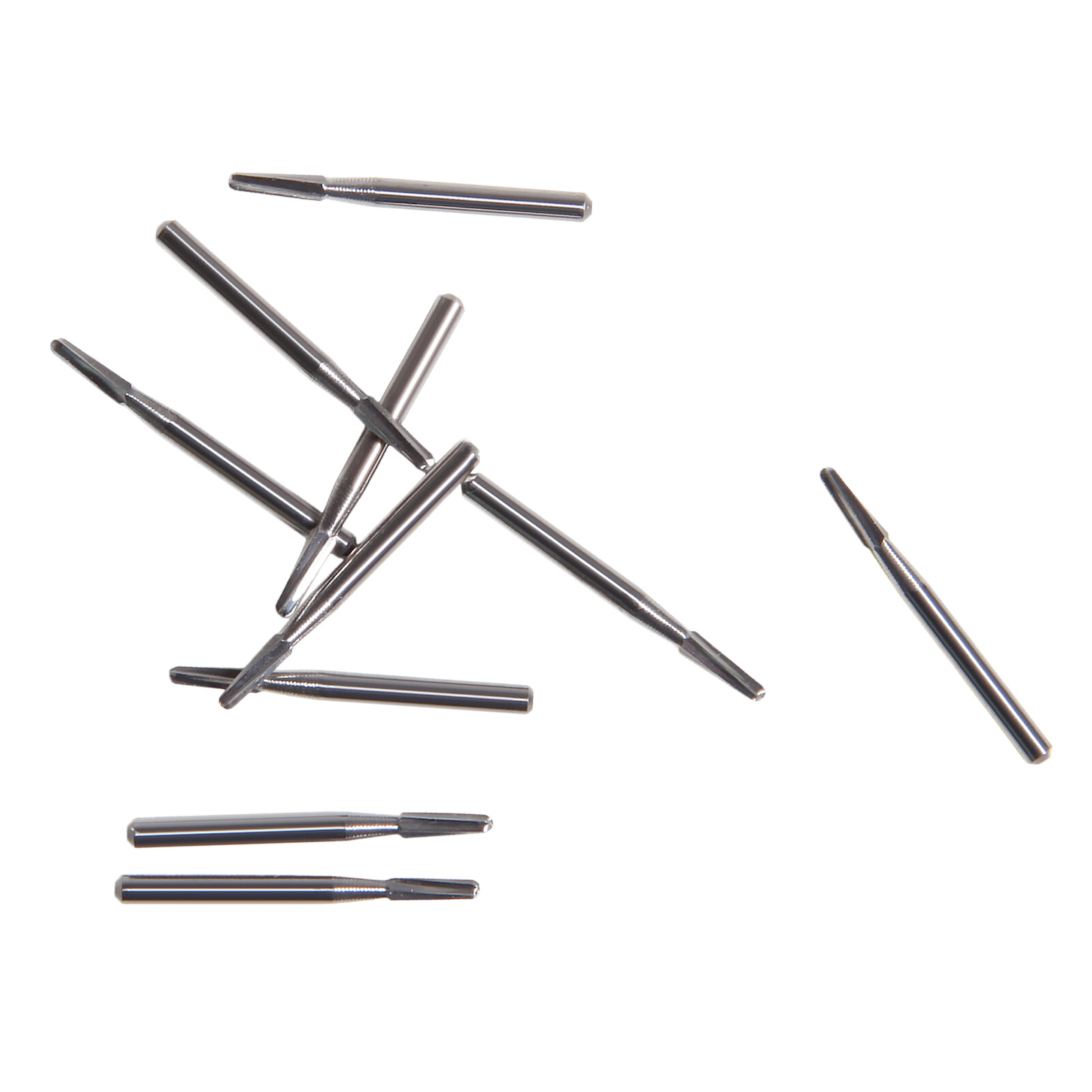 10*Dental Tungsten Carbide Tungsten Steel Burs for High Speed Handpiece FG1172