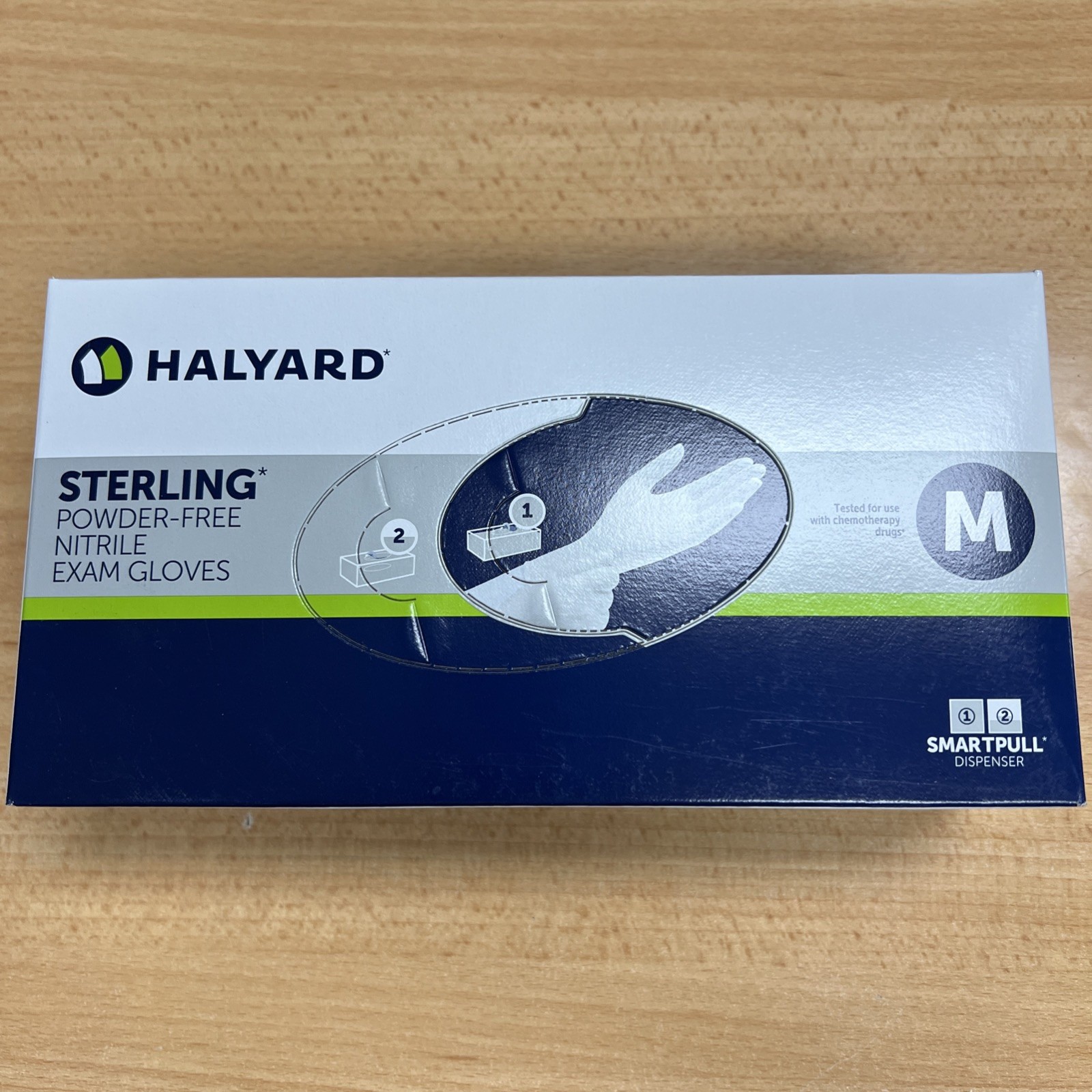 Halyard Sterling* Nitrile Exam Gloves 🧤 Gray 1 x BOX of 200 MEDIUM