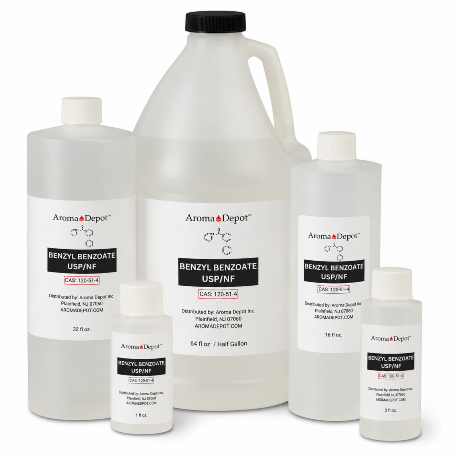 Benzyl Benzoate 32 oz. USP/NF Wholesale Cas: 120-51-4 Bulk for Aroma, Cosmetics