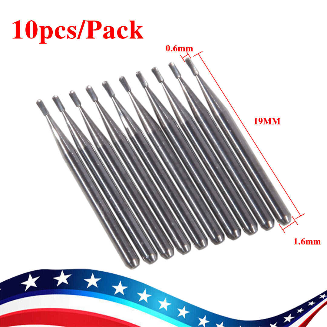 Dental Carbide Burs FG 329 Pear For High Speed Handpiece Friction Grip