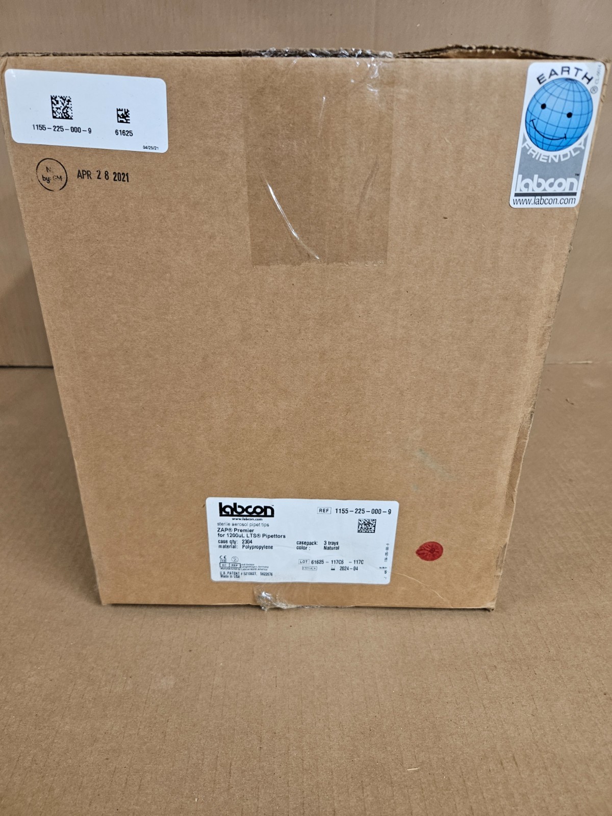 1200µL LTS filtered pipette tips 1.2mL 1200uL Racked Refills Full Case