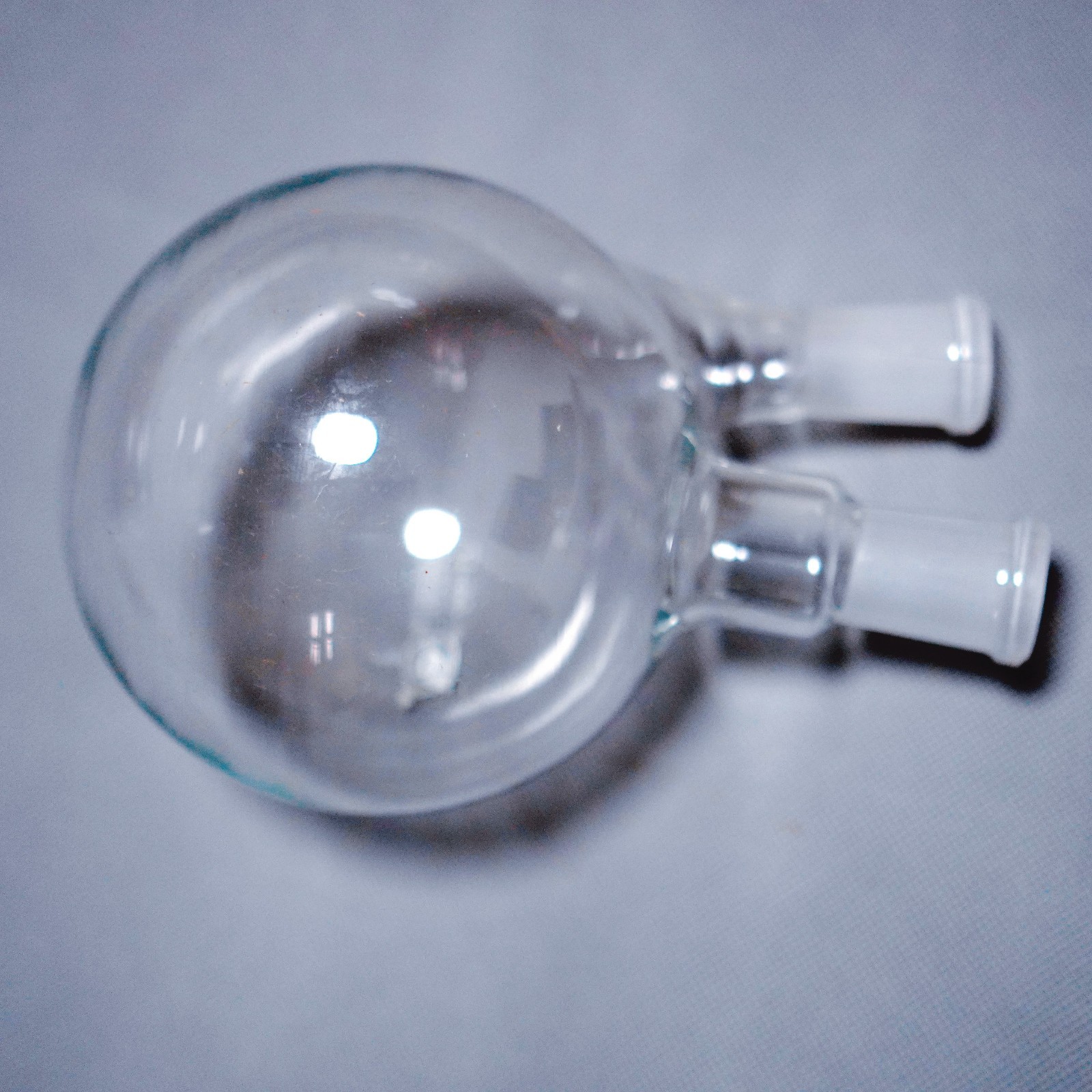 Lab glass round bottom boiling flask 2-neck 24/40 joints 5000 ml 2000 ml 24/40