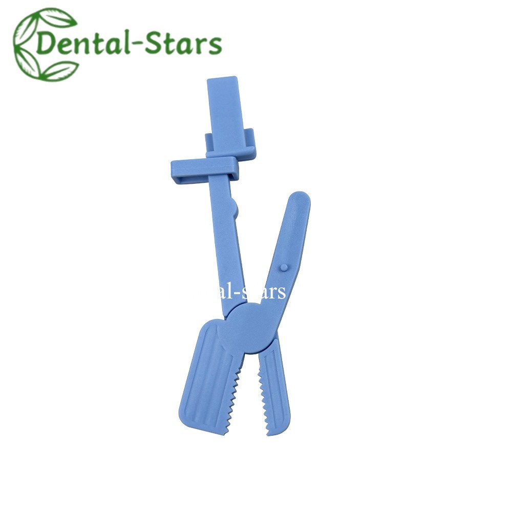 1/10Pc Dental X-Ray Snap A Ray Digital Sensor Film Holder Autoclavable Clip Blue