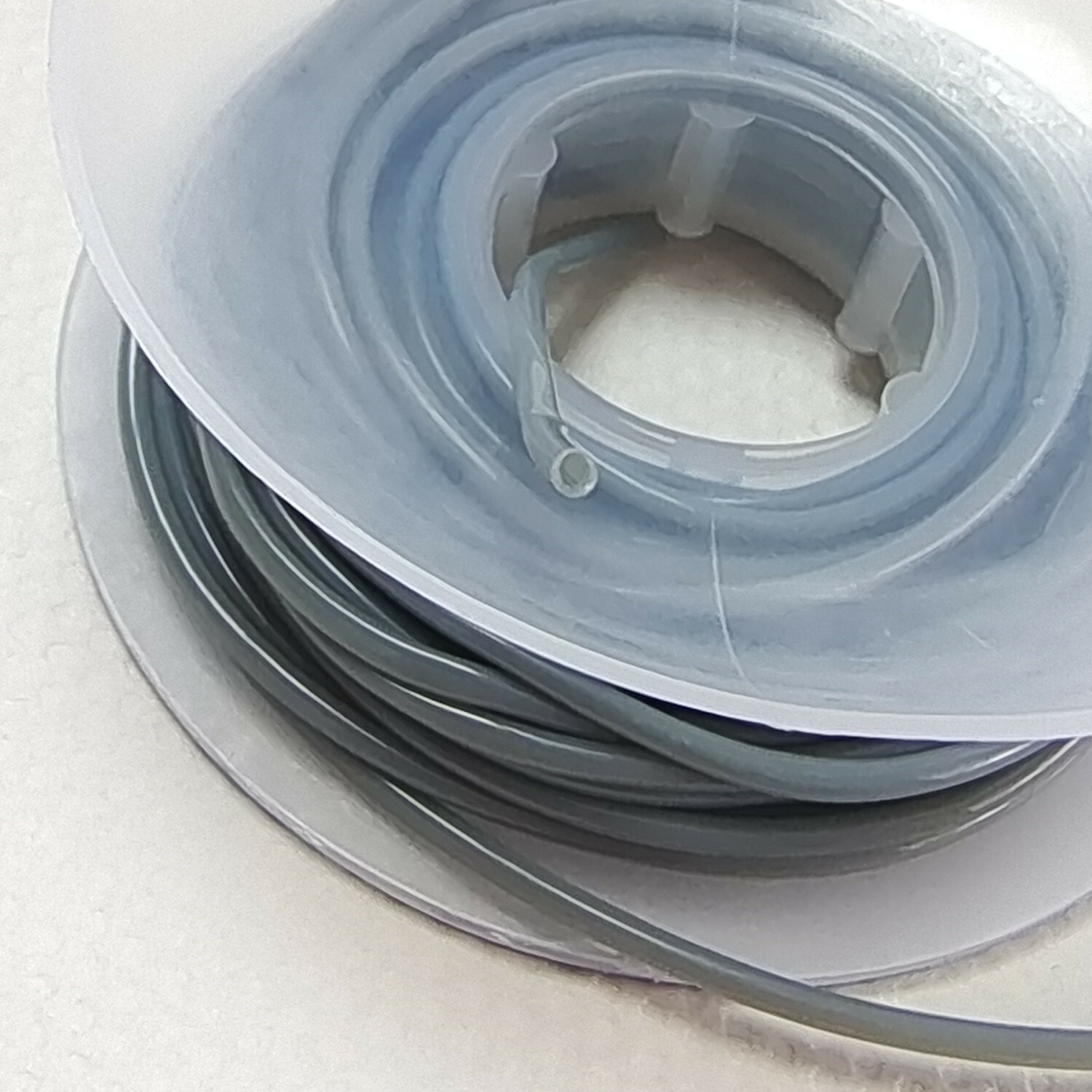 2x Orthodontic Archwire Sleeve Elastic Protective Tube Dental Wires Bracket Gray