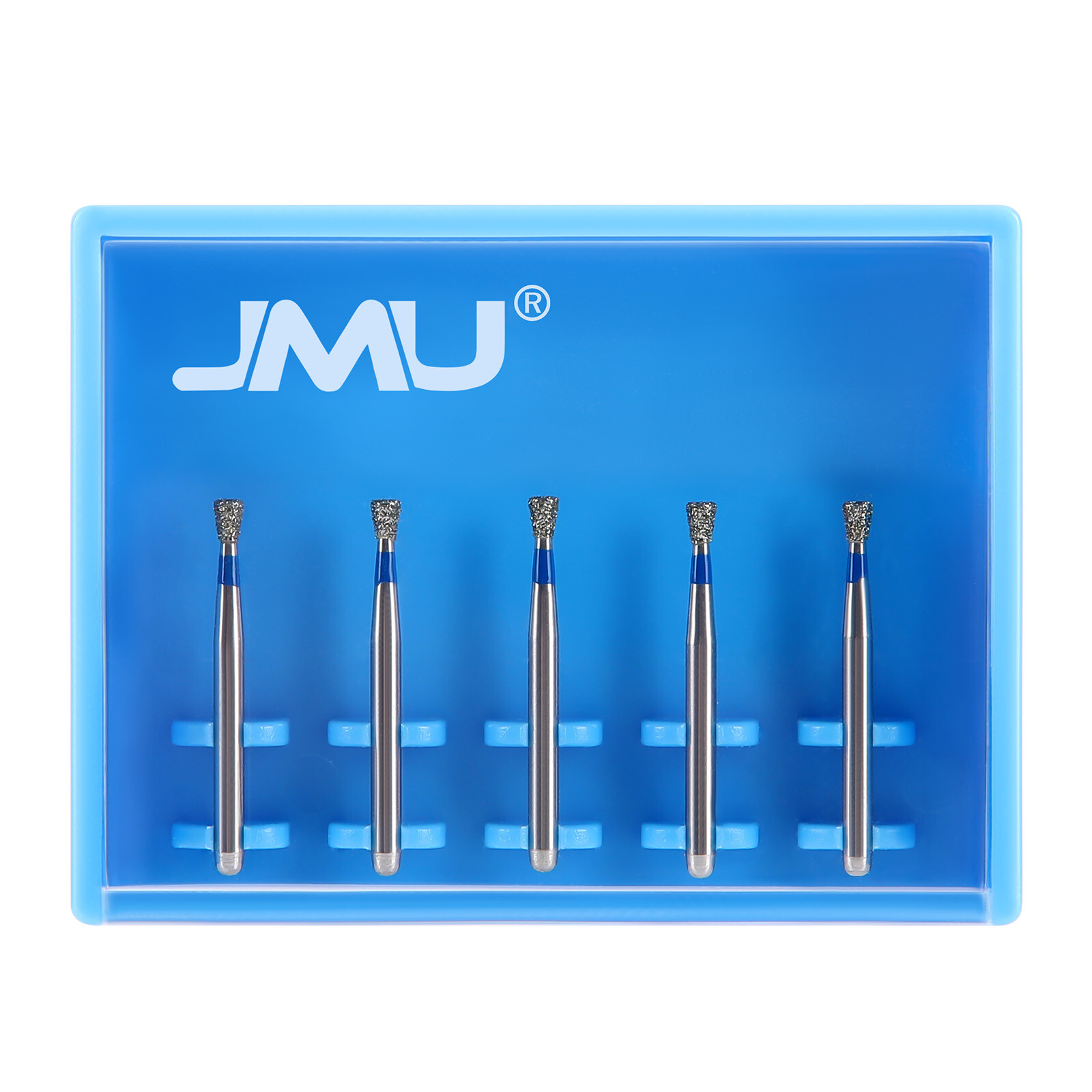 JMU Dental FG Diamond Burs for High Speed Handpiece Friction Grip Inverted Cone