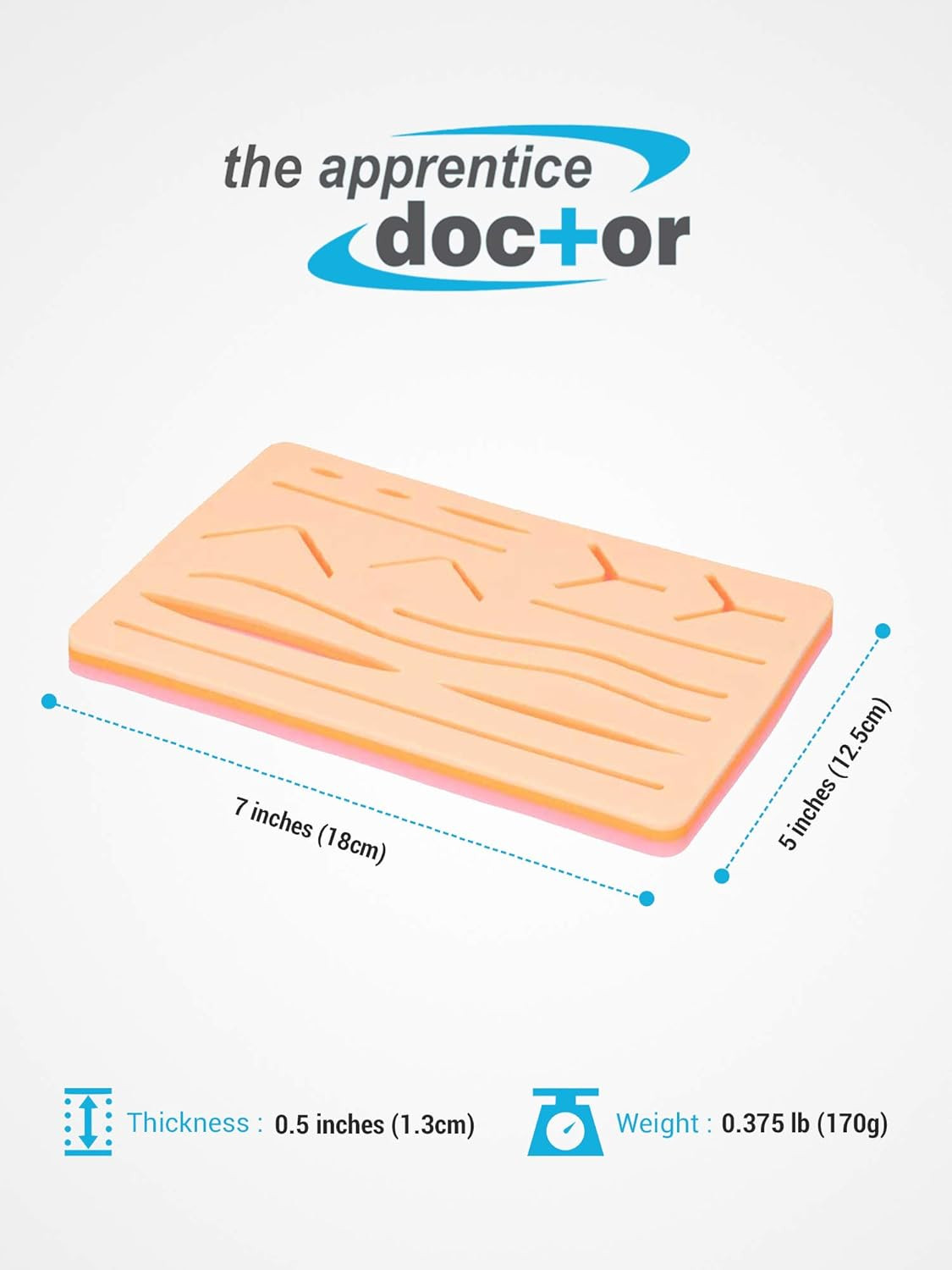 Suture Practice Kit Silicone Pad – Suturing Pad – Suture Pad – Suture Skin for S