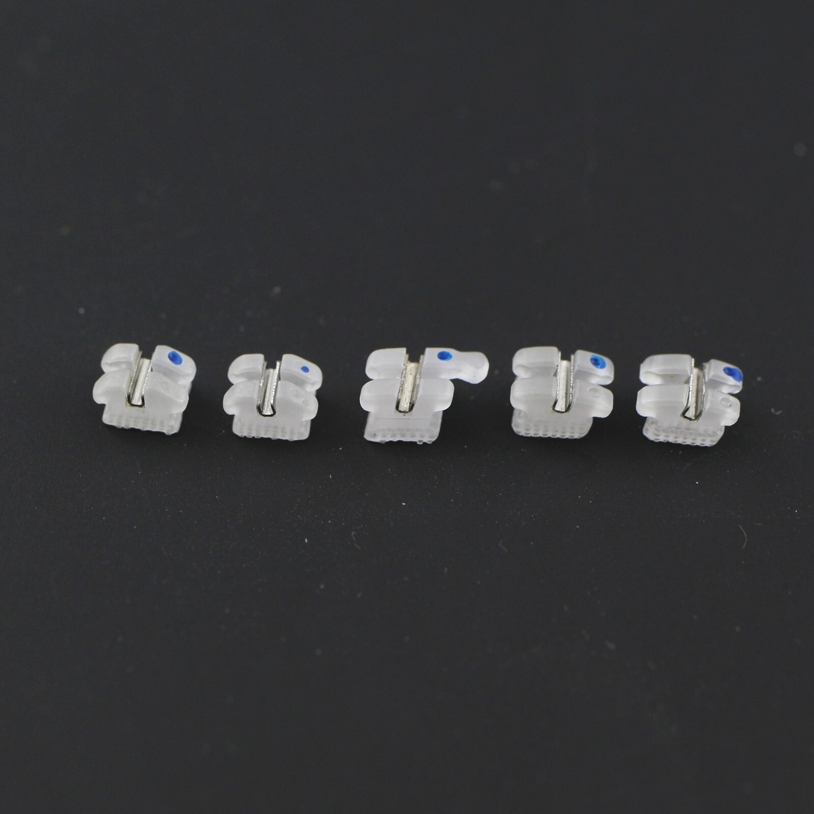 Orthodontic Roth 018/022 Metal Slot Ceramic Bracket 5-5 3M Clarity Aesthetic