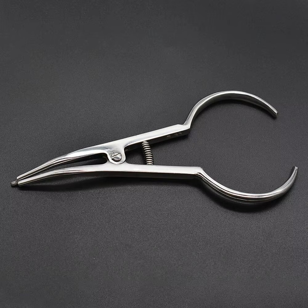 Dental Ortho Separator Spacers Elastic Teeth Ligature Ties Placing Pliers Forcep