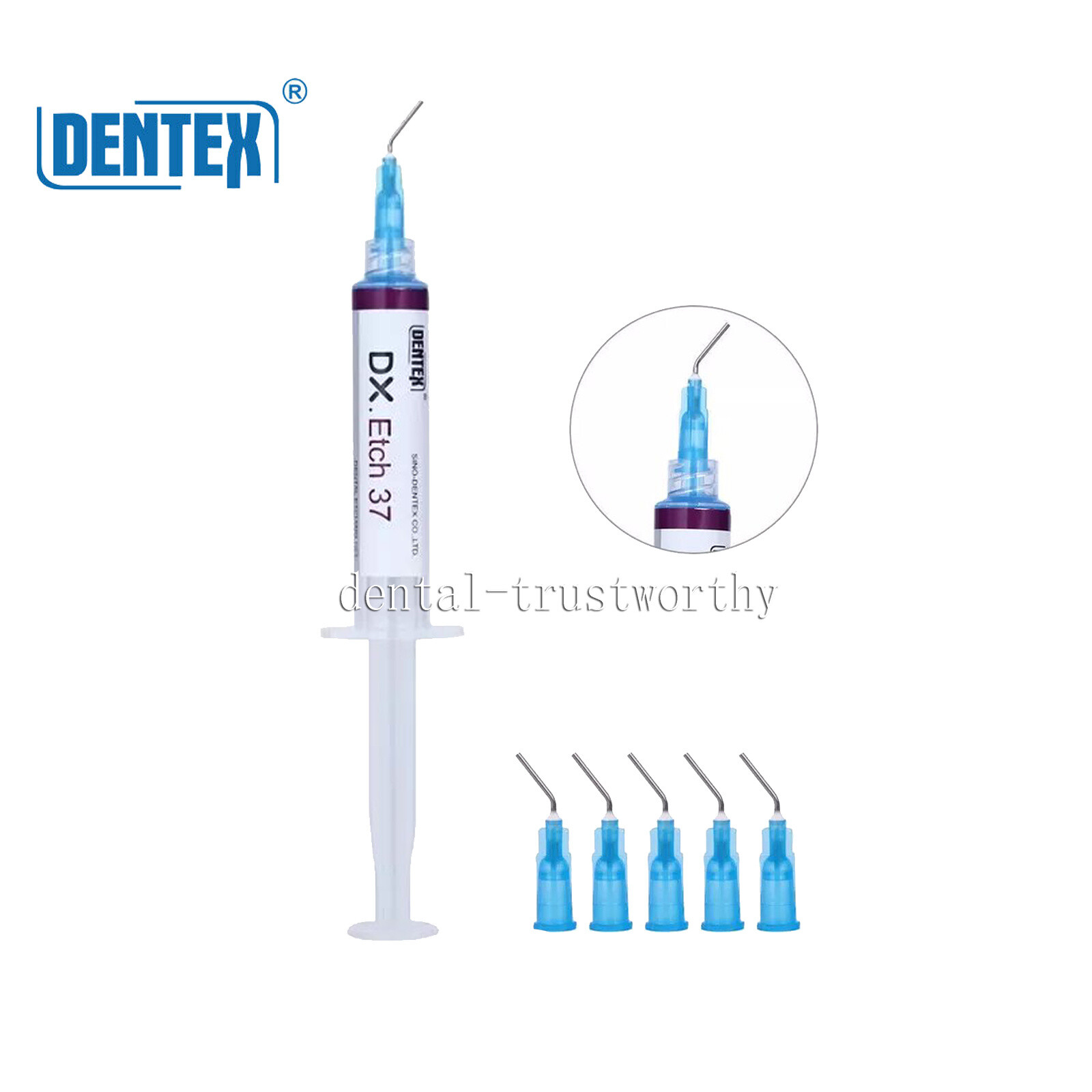 5X dentex dentale dell’acido fosforico 37% Silica Blue Gel per adesivo & resina