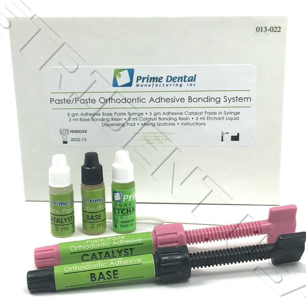 Orthodontic Adhesive Paste Composite Resin Bonding System metal plastic porcelai