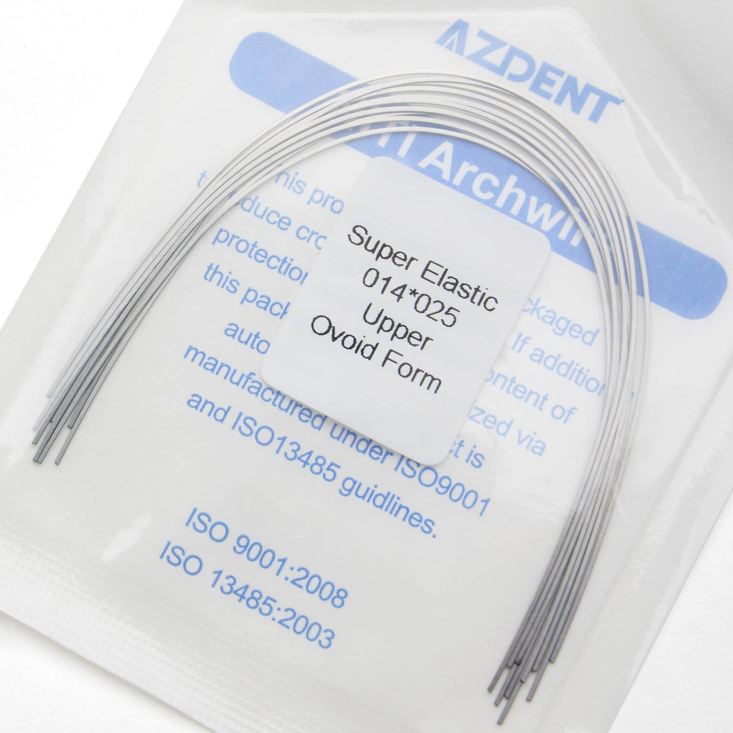 Dental Orthodontic Niti Reverse Curve Rectangular Arch Wires F Brackets Braces