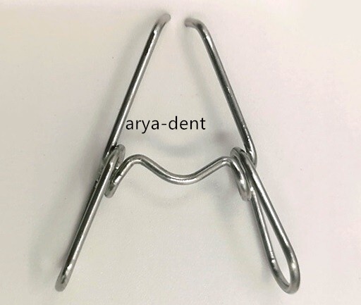 40pcs/bag Dental Silicone Wedge Teeth Filling Add-On Wedges Rubber Delta Ring
