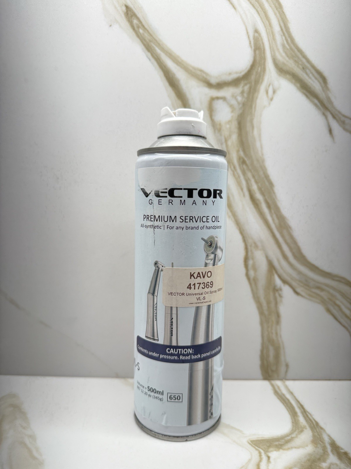 UNIVERSAL OIL SPRAY 500 ML.FOR ANY BRAND OF HANDPIECE