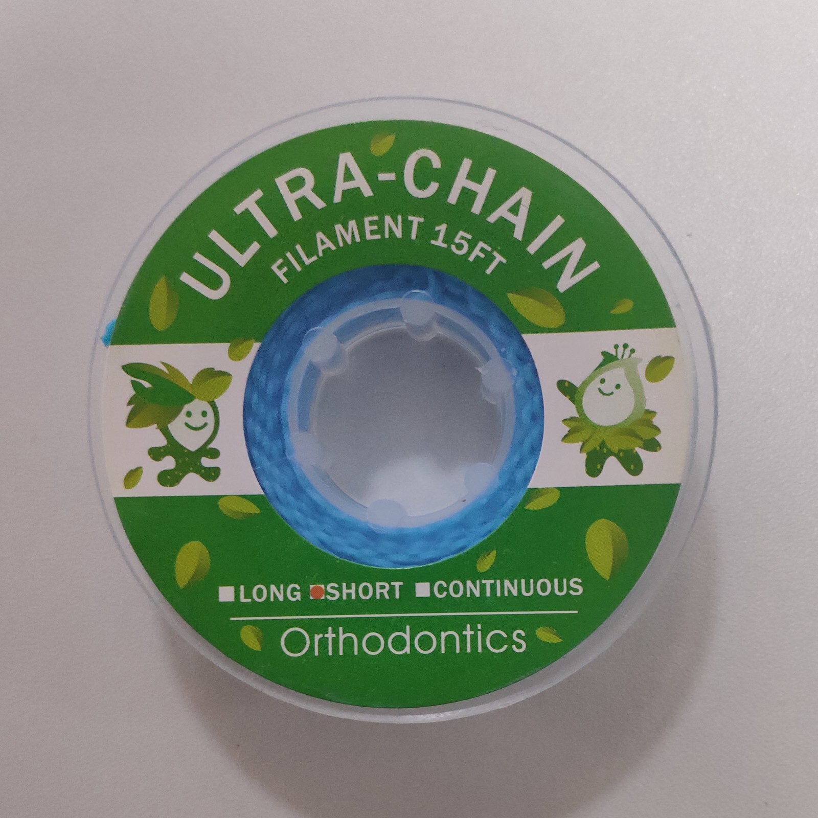 Dental Orthodontic Elastic Ultra Power Chain Rubber Band Long/Short/Continuous