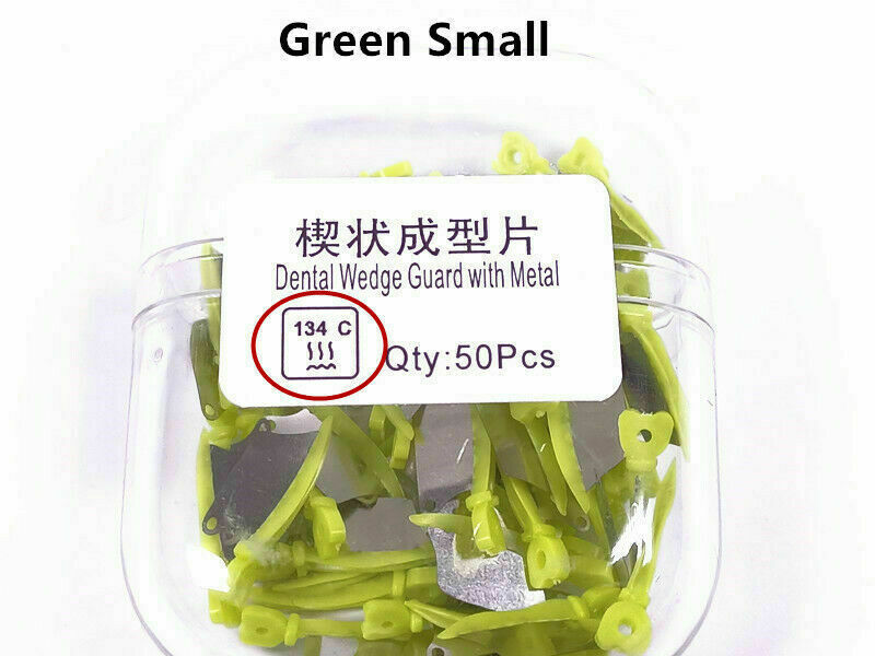 50Pcs/Box Dental Fender Wedges Interproximal Diastema Matrix Blade Guard Gingiva