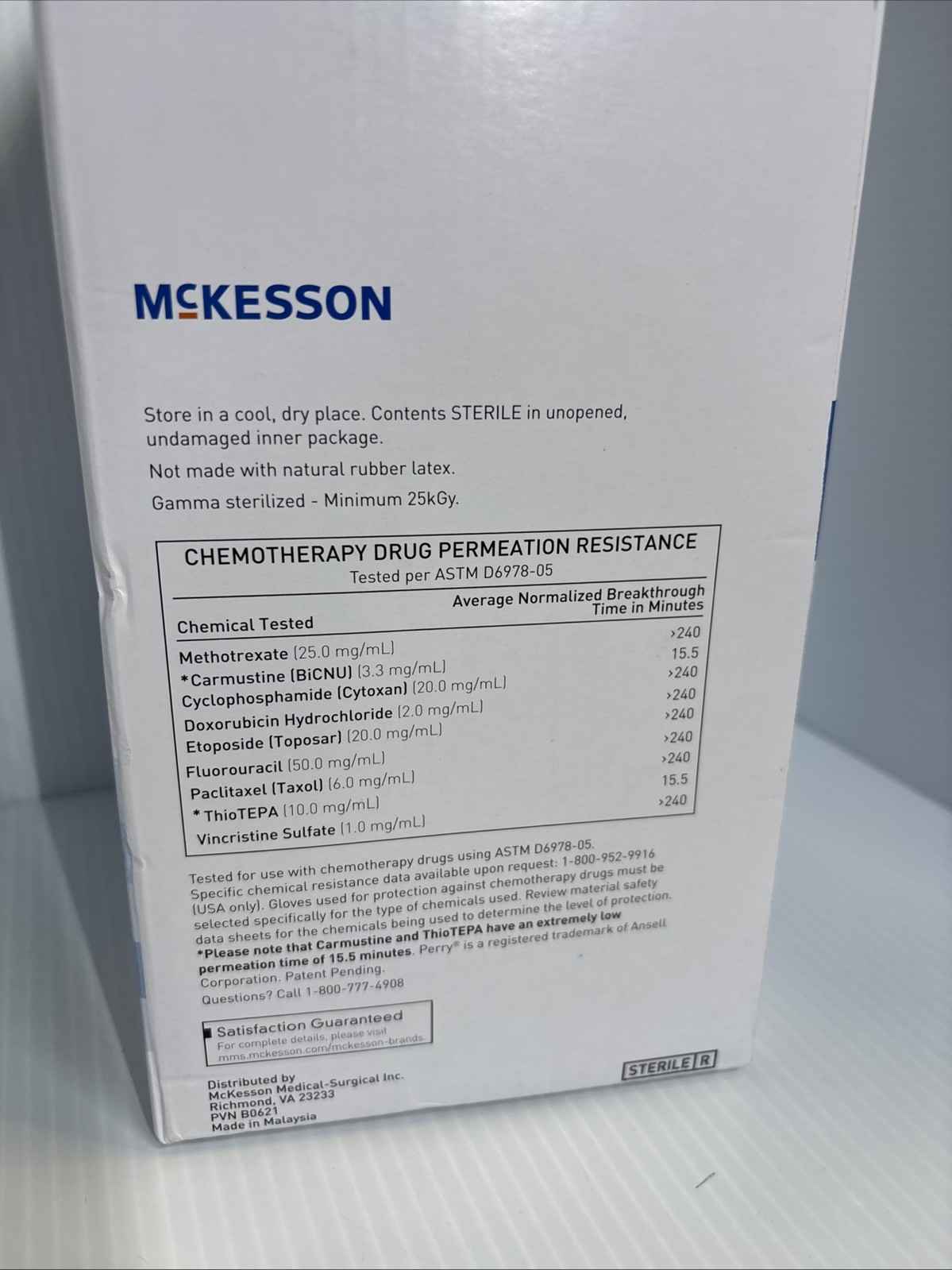 McKesson Polyisoprene Surgical Glove – 50 per Box