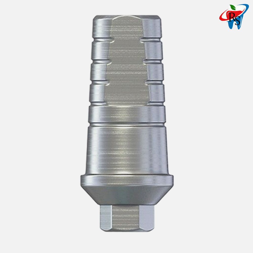 5x Dental Fixture Straight Shoulder Adapter Head Int Hex 2.42mm 1-4 Titanium