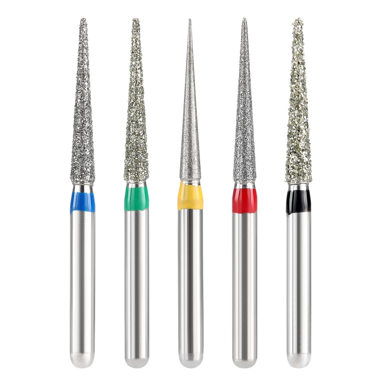 50Pcs JMU Dental Diamond Burs Needle Type FG 859 5Pcs/Box