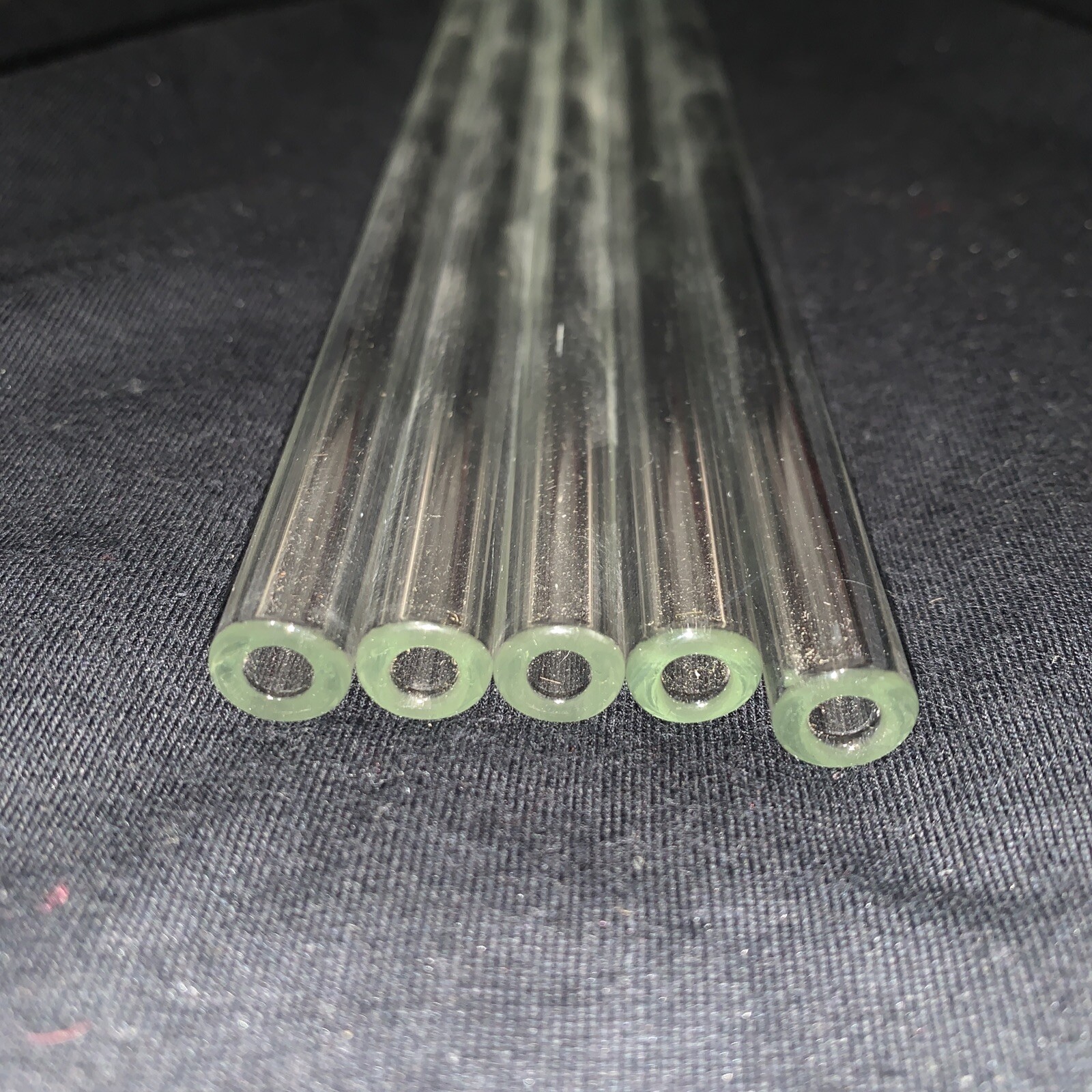 12 “ Borosilicate Glass Blowing 5 Tubes 10 mm OD 5 mm ID 2.5 mm Thick Wall