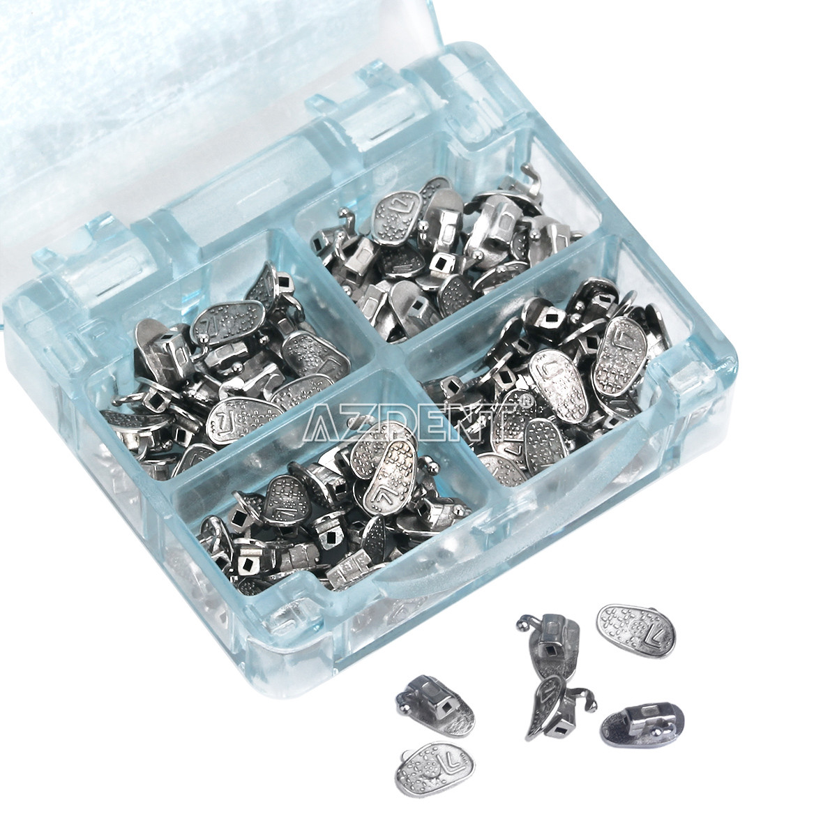 Dental Orthodontic Bondable Buccal Tubes 1st/ 2nd Tubes Roth /MBT 022 AZDENT