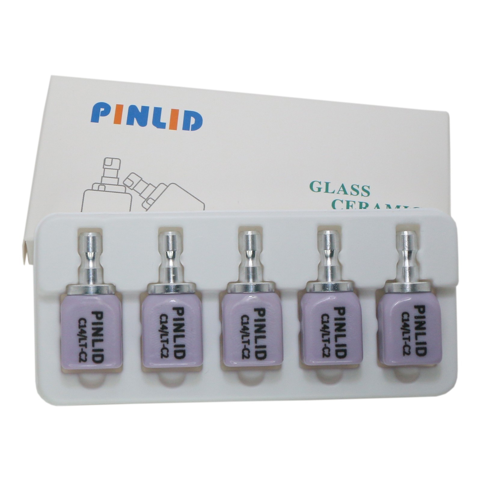 US LT C14 Lithium Disilicate Glass Ceramic Blank For CEREC CAD/CAM Dental Lab