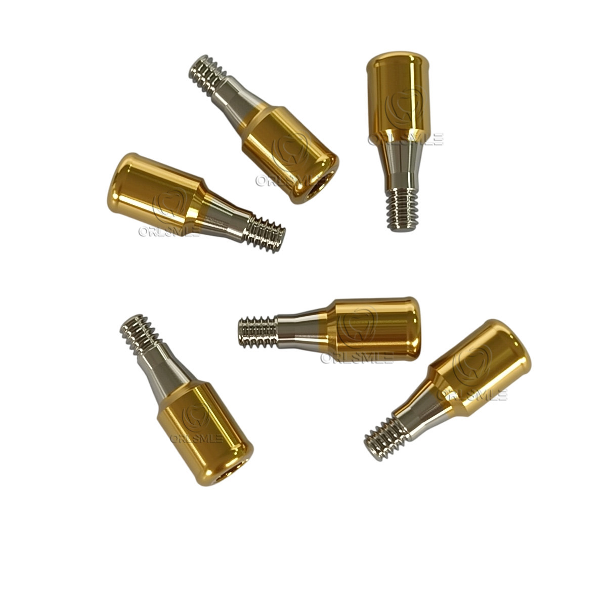 Locator abutment with Standard Males fit to Osstem TS GH1-6 Mini Regular