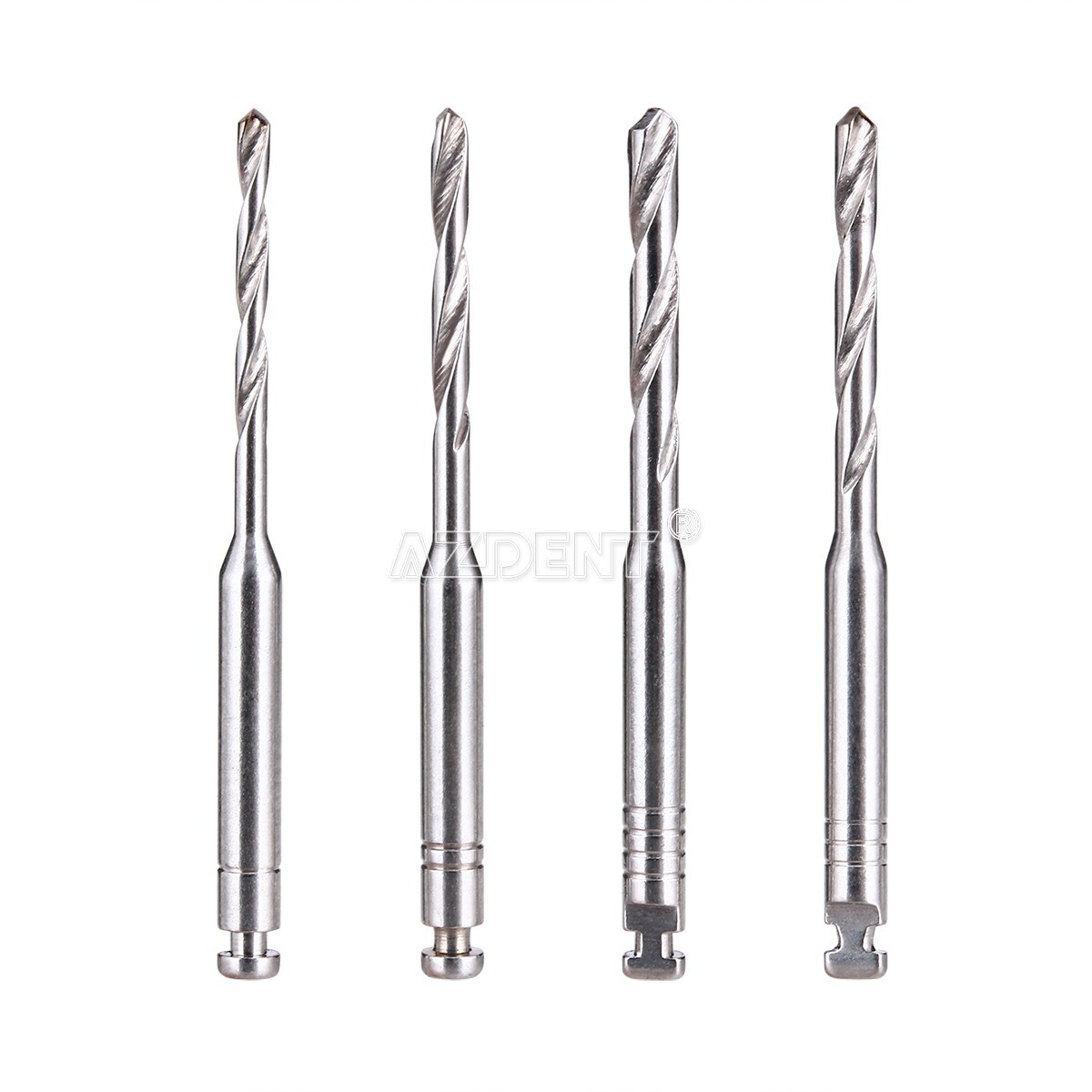 Dental Endodontic AAA Fiber Post Kit 1.2mm 1.4mm 1.6mm 1.8mm +4Pcs Drills
