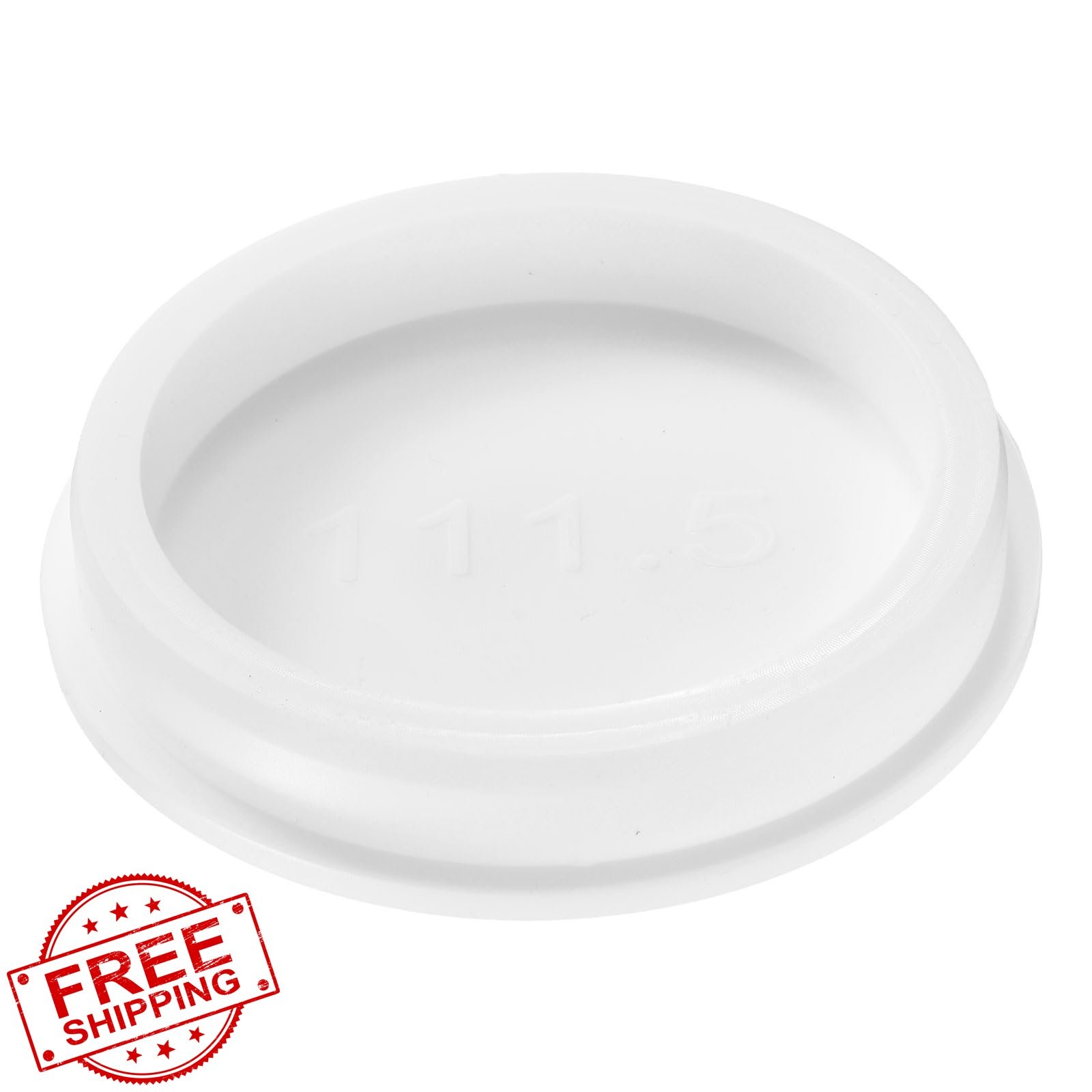 uxcell 1Pcs Silicone Hole Plug 110mm White Rubber Stopper