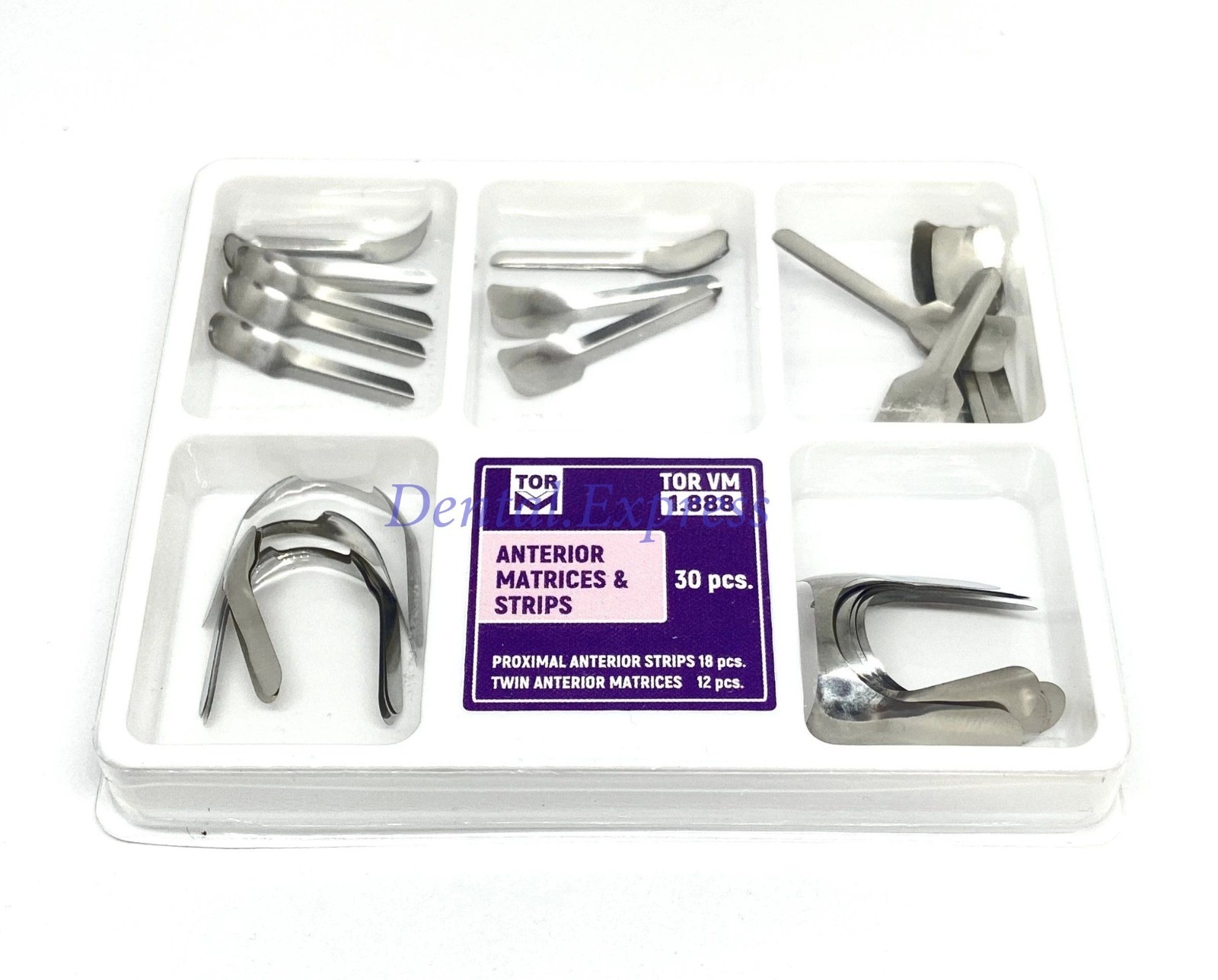 Dental Matrix Bands Anterior Proximal Strips Sectional Contoured Twin Matrices
