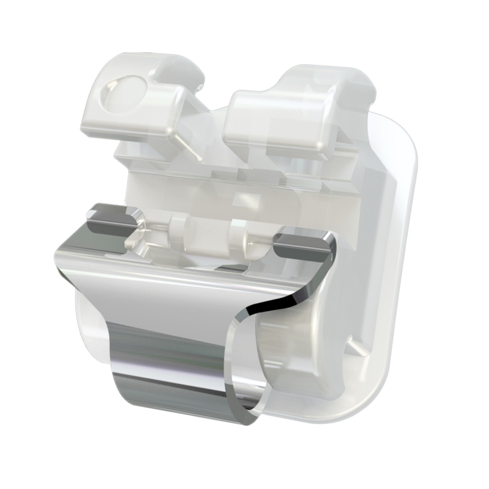 Dental Orthodontic Self Ligating Brackets Braces Ceramic Roth MBT 022 345 Ormco