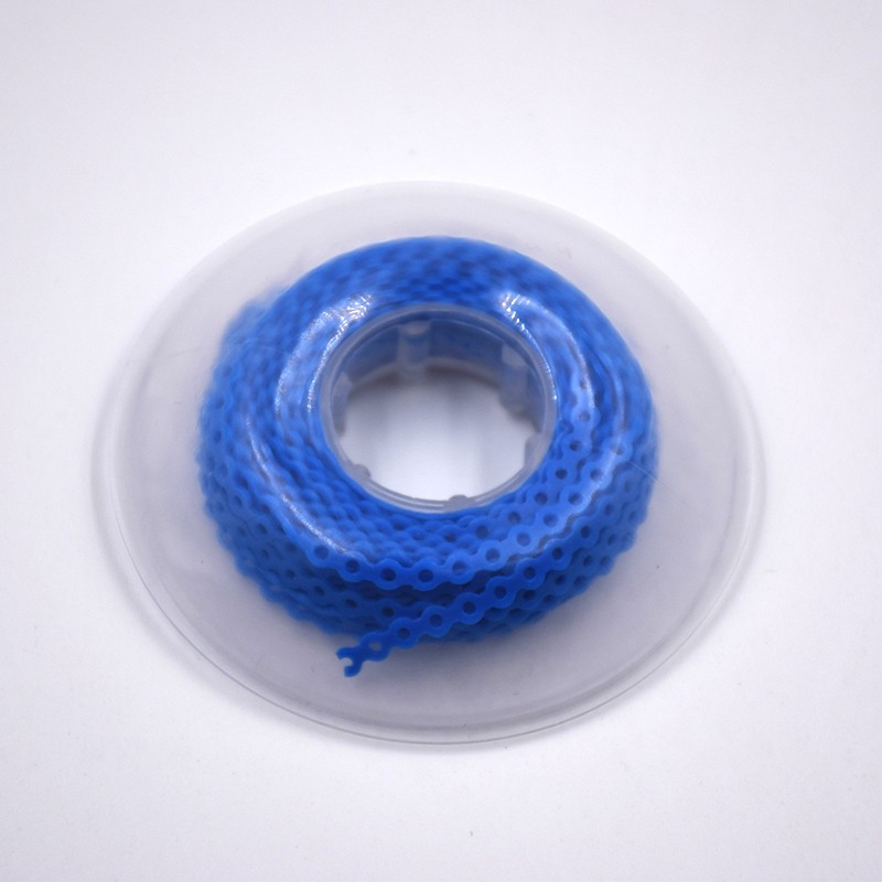 1 Roll Dental Orthodontic Elastic Long/Short/Continuous 44 Colors Power Chains
