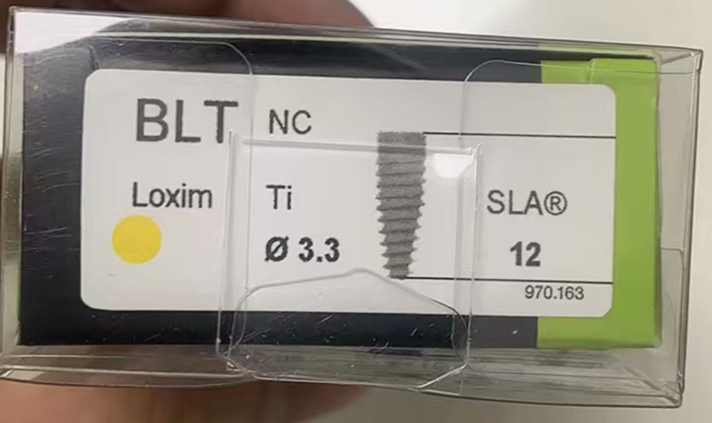 Straumann Inplant Fixture All Sizes Available BLT SLA