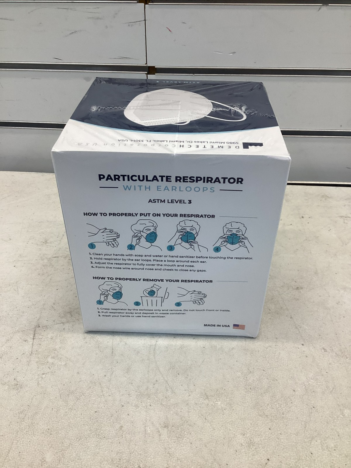 Lot of 34 Boxes Kids Extra Small Particulate Respirator Fold Style 20 per Box