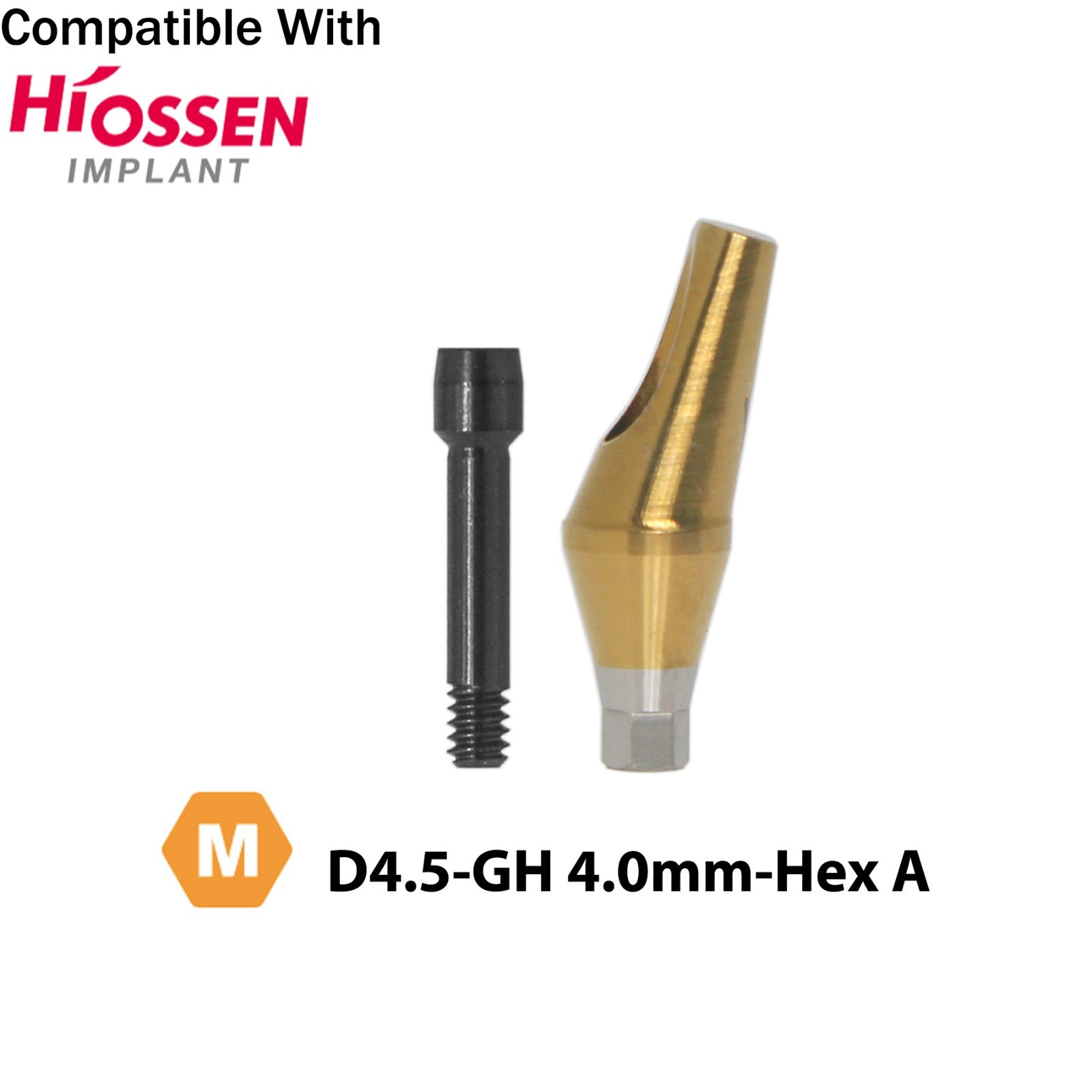 Dental 17° Angled Anatomic Abutment Mini /Regular Fit Hiossen Osstem TS Platform