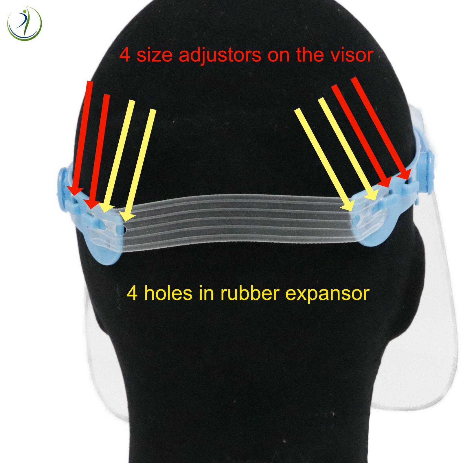 Safety Full Face Shield Clear Flip-Up Visor 1 Frame 8 SHIELDS Mask Cover Medical