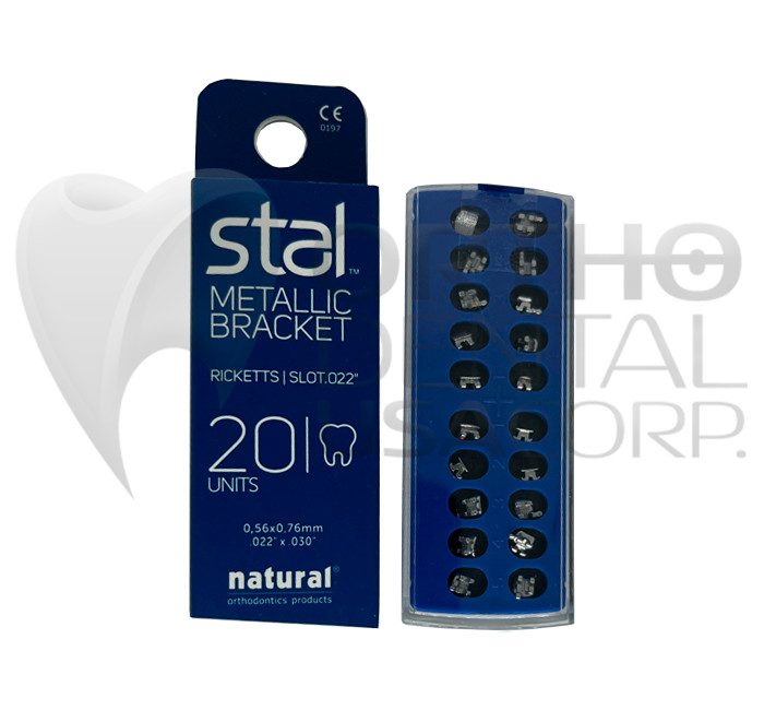 stal TM Bracket Ricketts W/H 3,4,5 20 pcs Made in USA Seller Orthodentalusa Corp