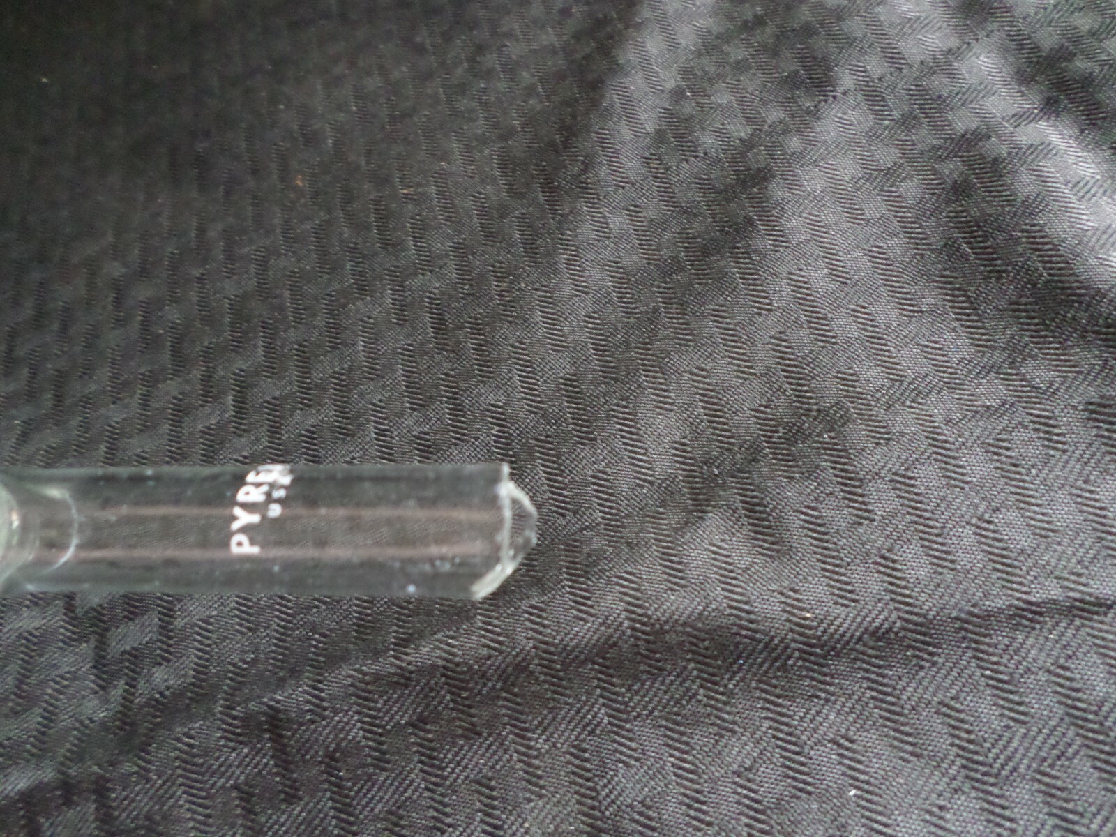 Corning Pyrex 147mm ID Glass 60° Angle Filling Funnel, Short Stem, Damage 6120-6