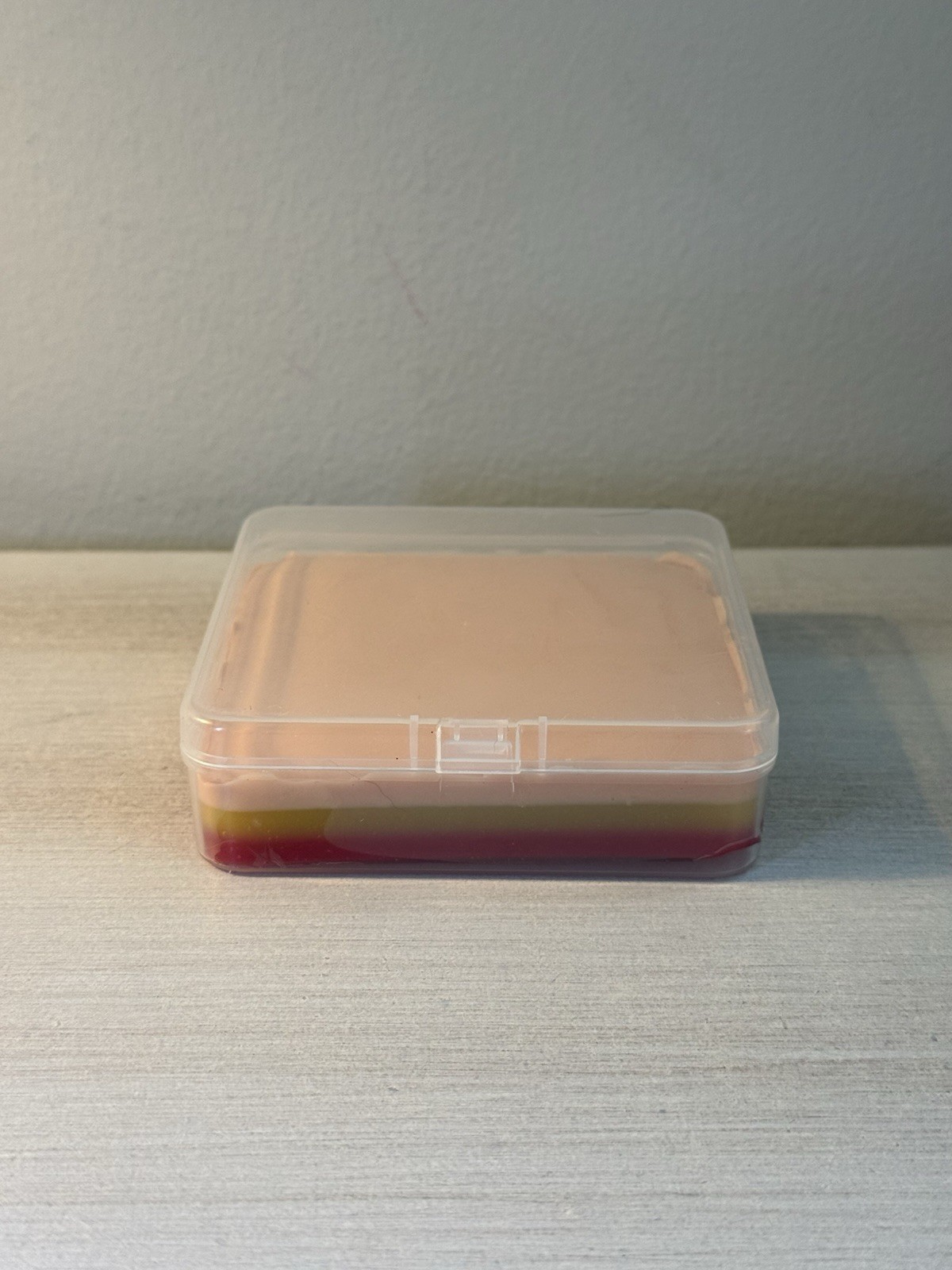 Suture Practice Pad in TRAVEL CASE – Handmade Silicone, 3 Layers, Skin Textured