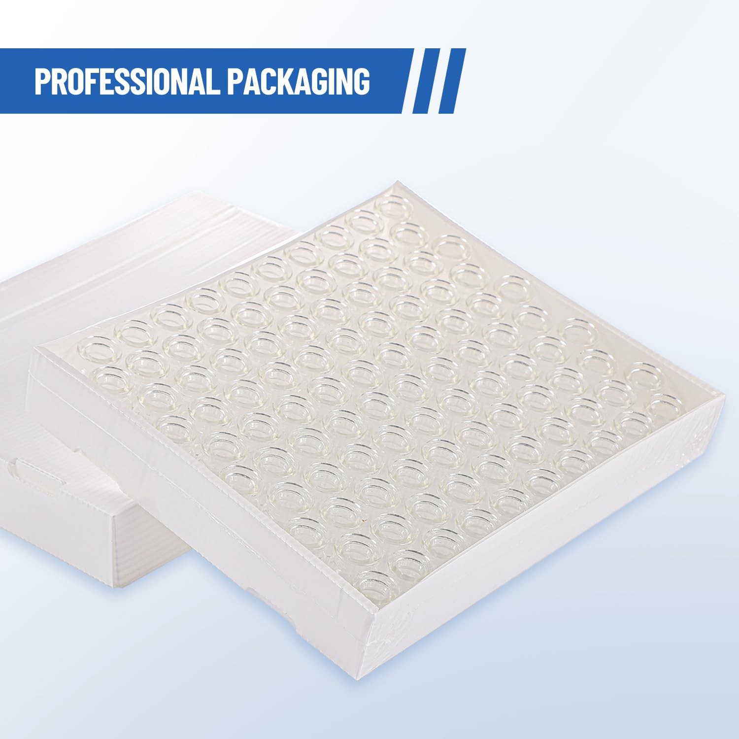 1000PCS 3ml Glass vials Headspace Vials Clear 20mm caps Crimp top Flat Bottom