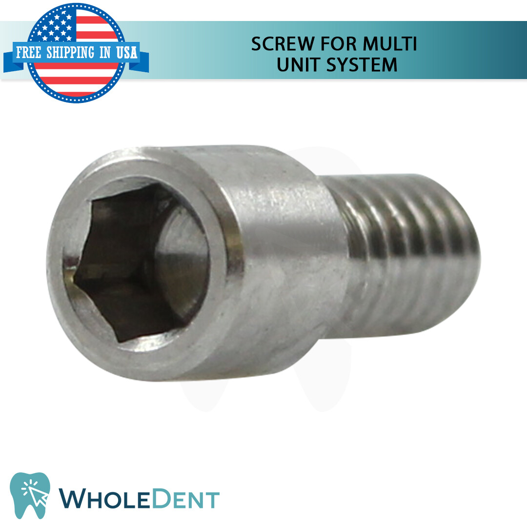 Straight Multi Unit System Scan Body Titanium Base Dental Internal Hex CAD/CAM