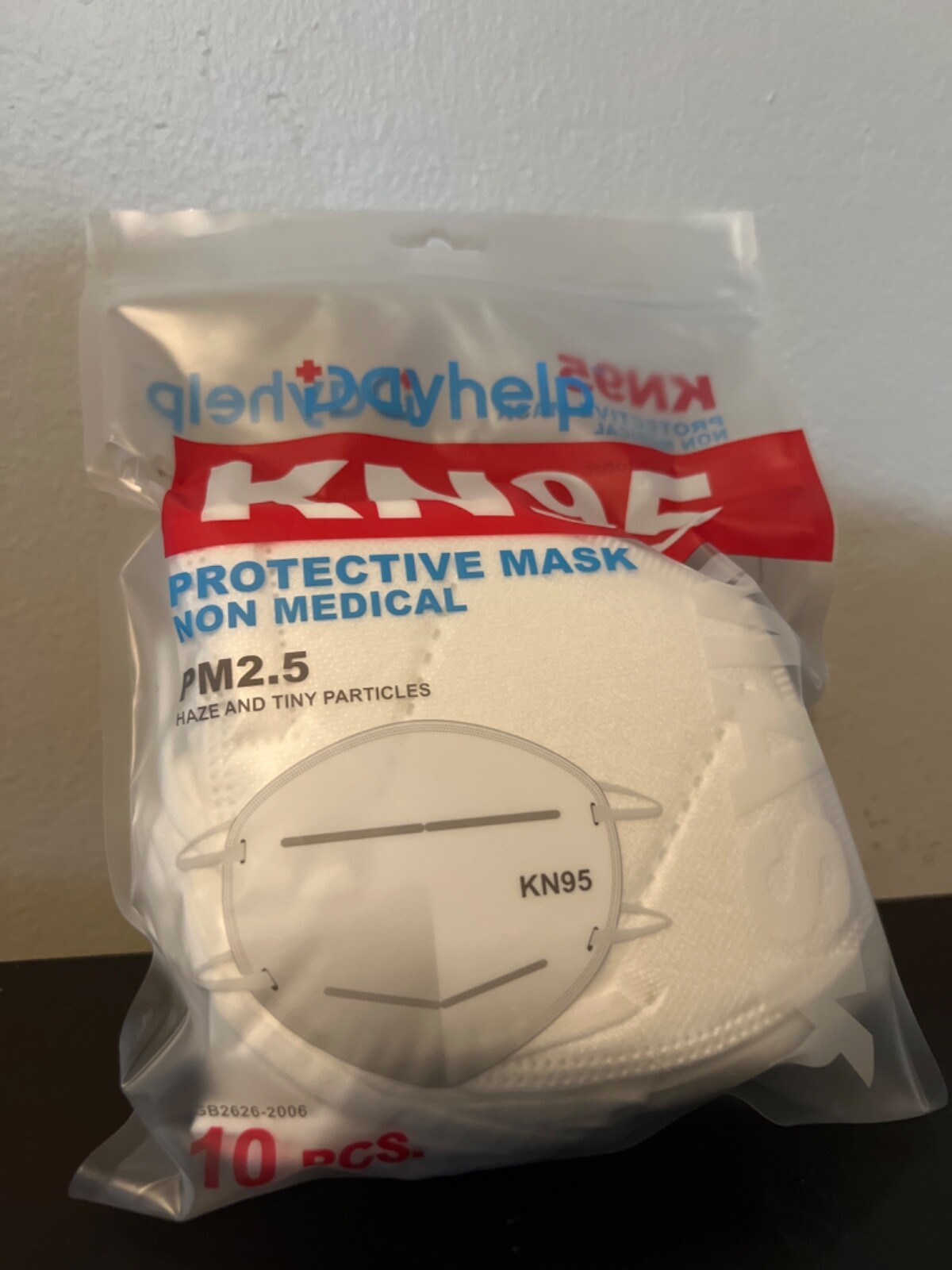 KN95 Face Mask 20 PCS, /20 Count (Pack of 1), Color Of Mask 😷 white. Reusable