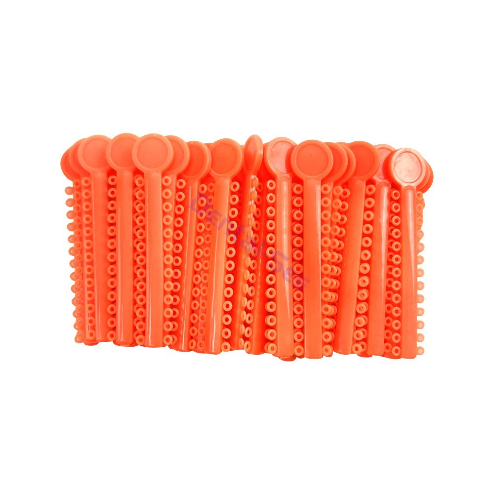 1040Pcs Dental Orthodontic Ligature Ties Elastic Rubber Bands for Brackets Brace