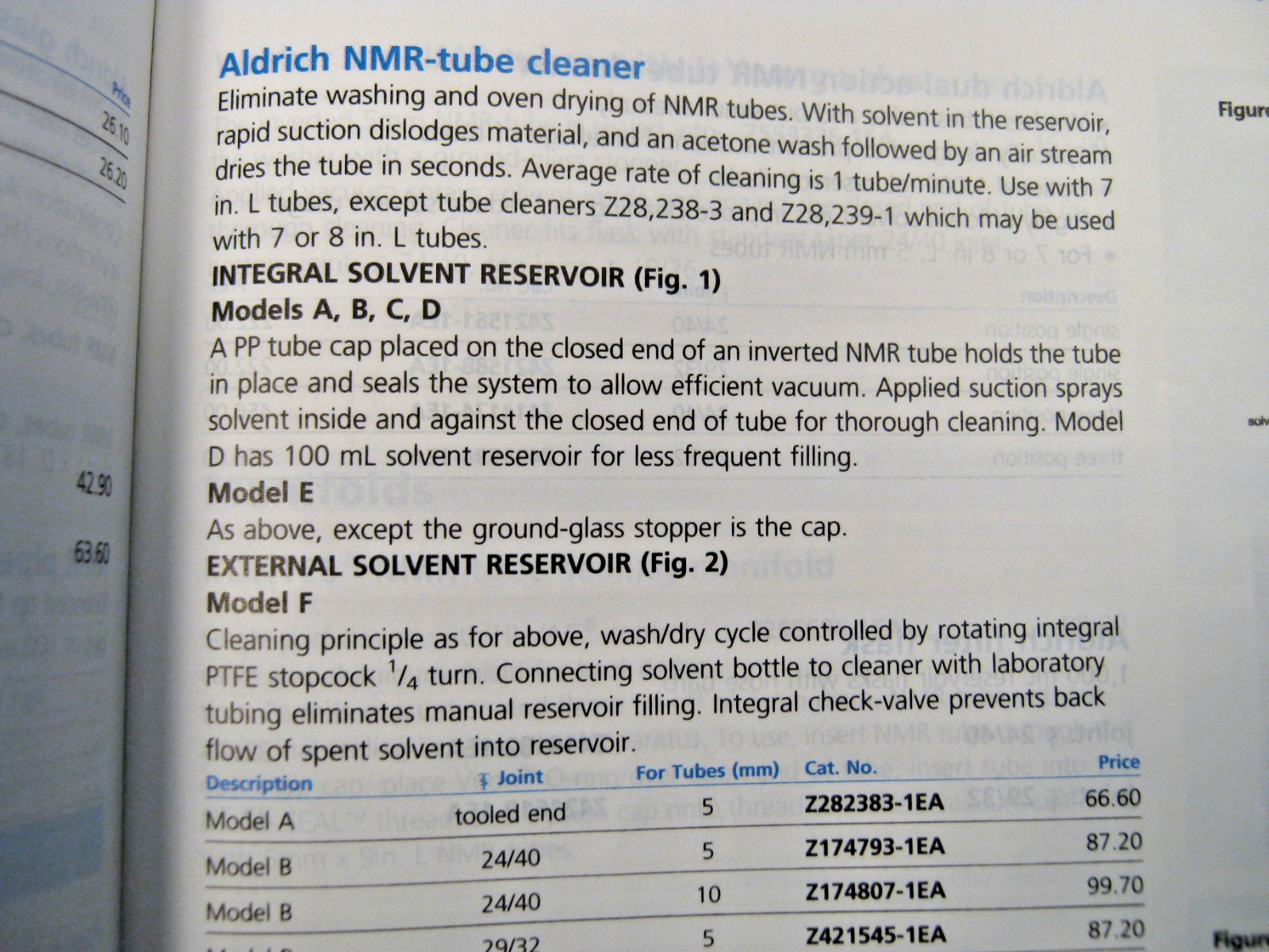 ALDRICH NMR TUBE CLEANER “E” 24/40 FREE SHIPPING 46