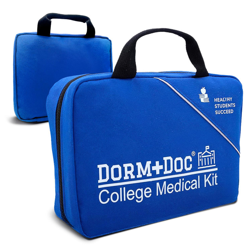 Dormdoc College First Aid Kit Compact Emergency Medical Kit For Dorm Rooms