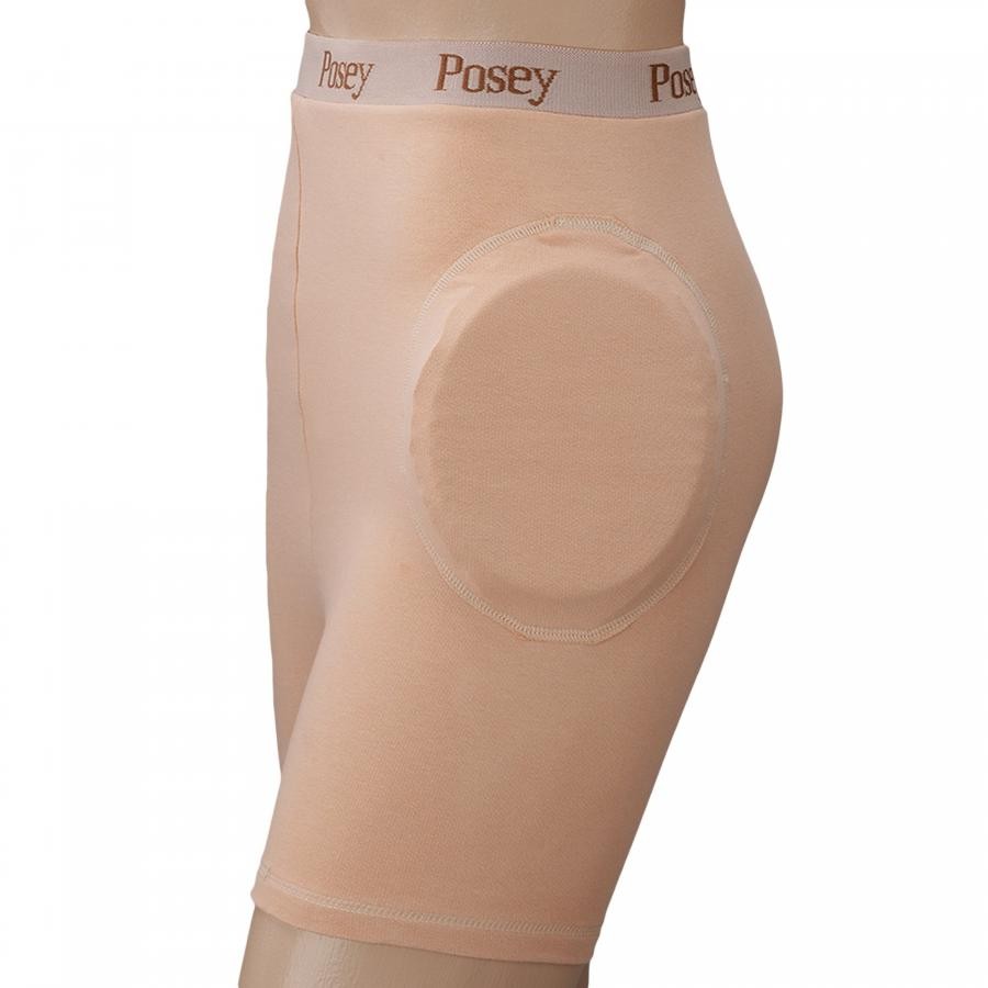 Tidi Hipsters Hip Protection Briefs Adult 95% Cotton/5% Spandex Unisex Beige, L