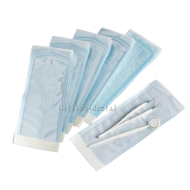 200*Self Sterilization Pouches Disposable Pouch Sterilizer Bags Self-sealing Bag