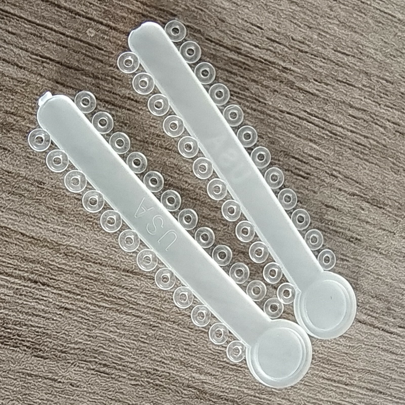 Dental Elastic Ligature Ties 1008pcs/pack Orthodontic Rubber Bands O Rings Clear