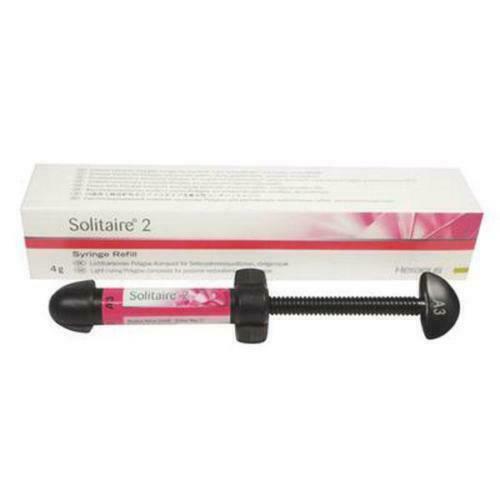HERAEUS KULZER SOLITAIRE 2 COMPOSITE SYRINGE 4GM FREESHIPPING AND LONG EXPIRY